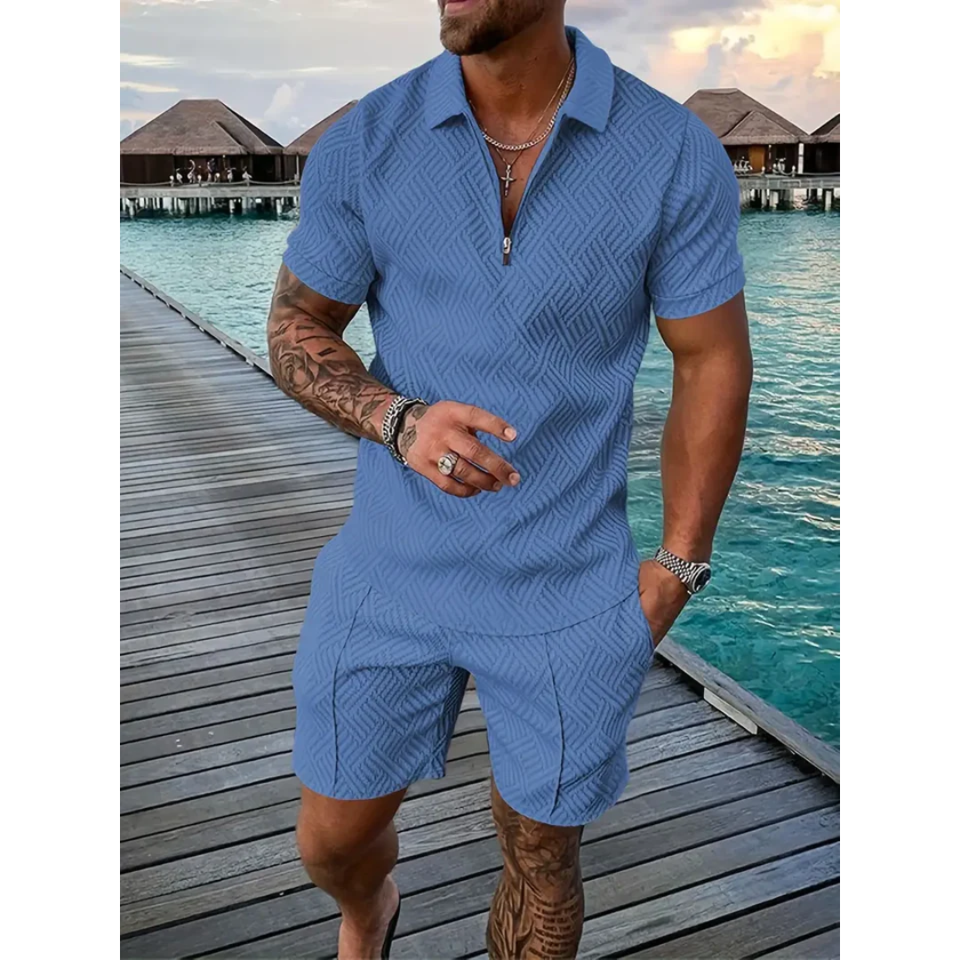 Men's Summer Beach Coord Set | Two Piece