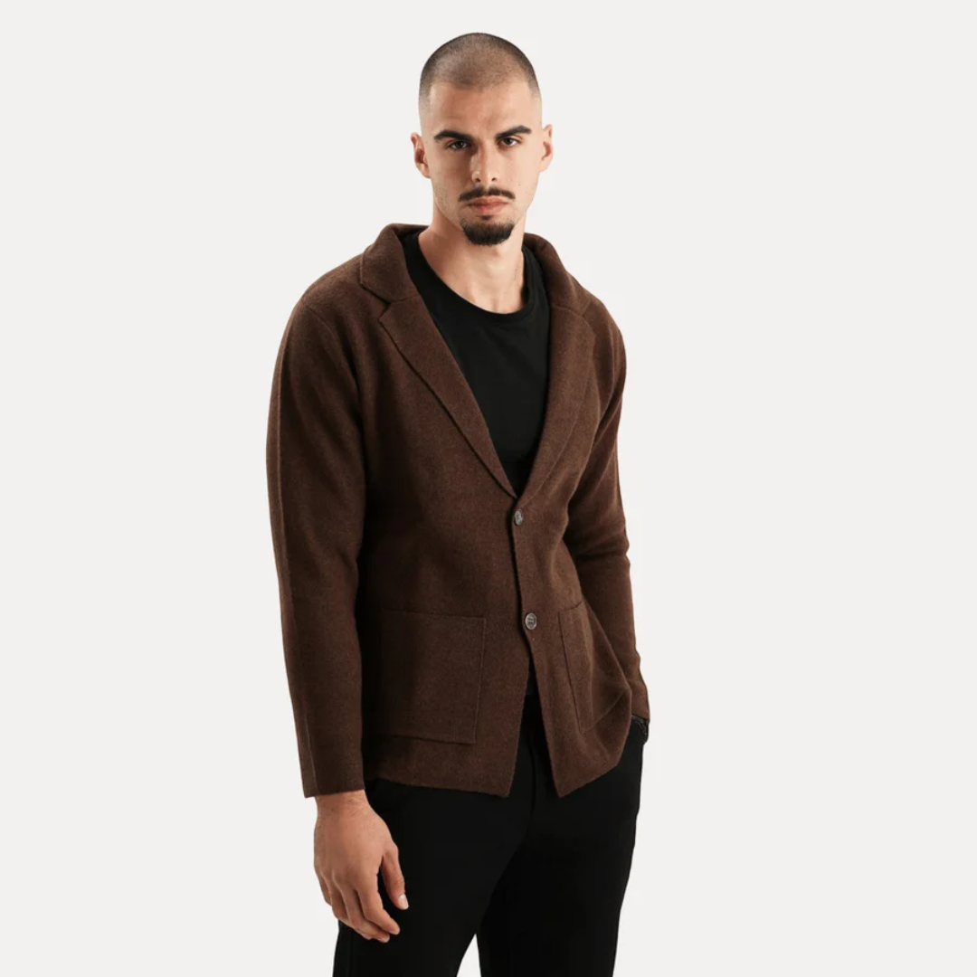 Herren Strick Warme Langarm Strickjacke | Winter