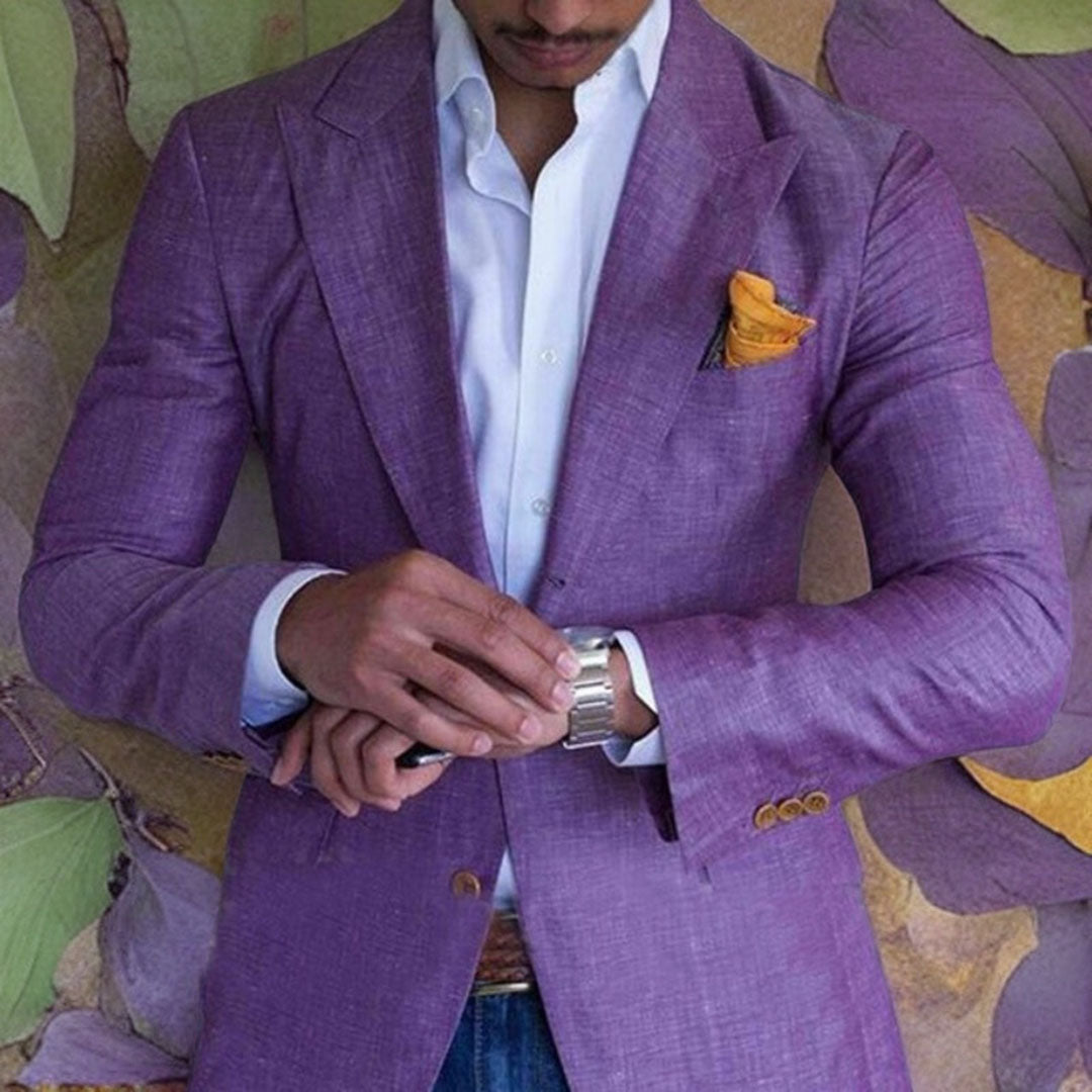 Beatener | Herren Stylischer Blazer | Lässig