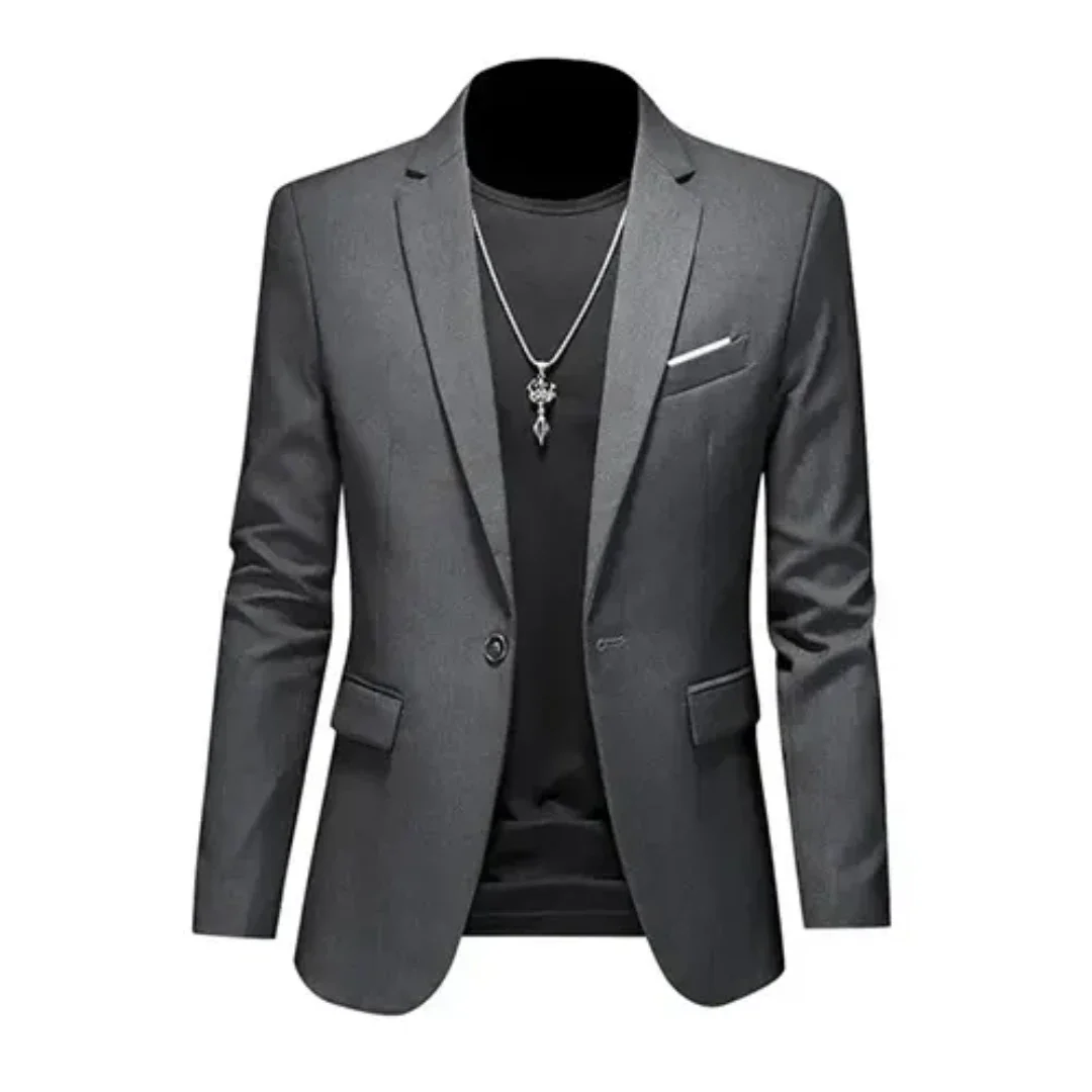 Rylander | Herren Klassisch Formeller Blazer | Langarm