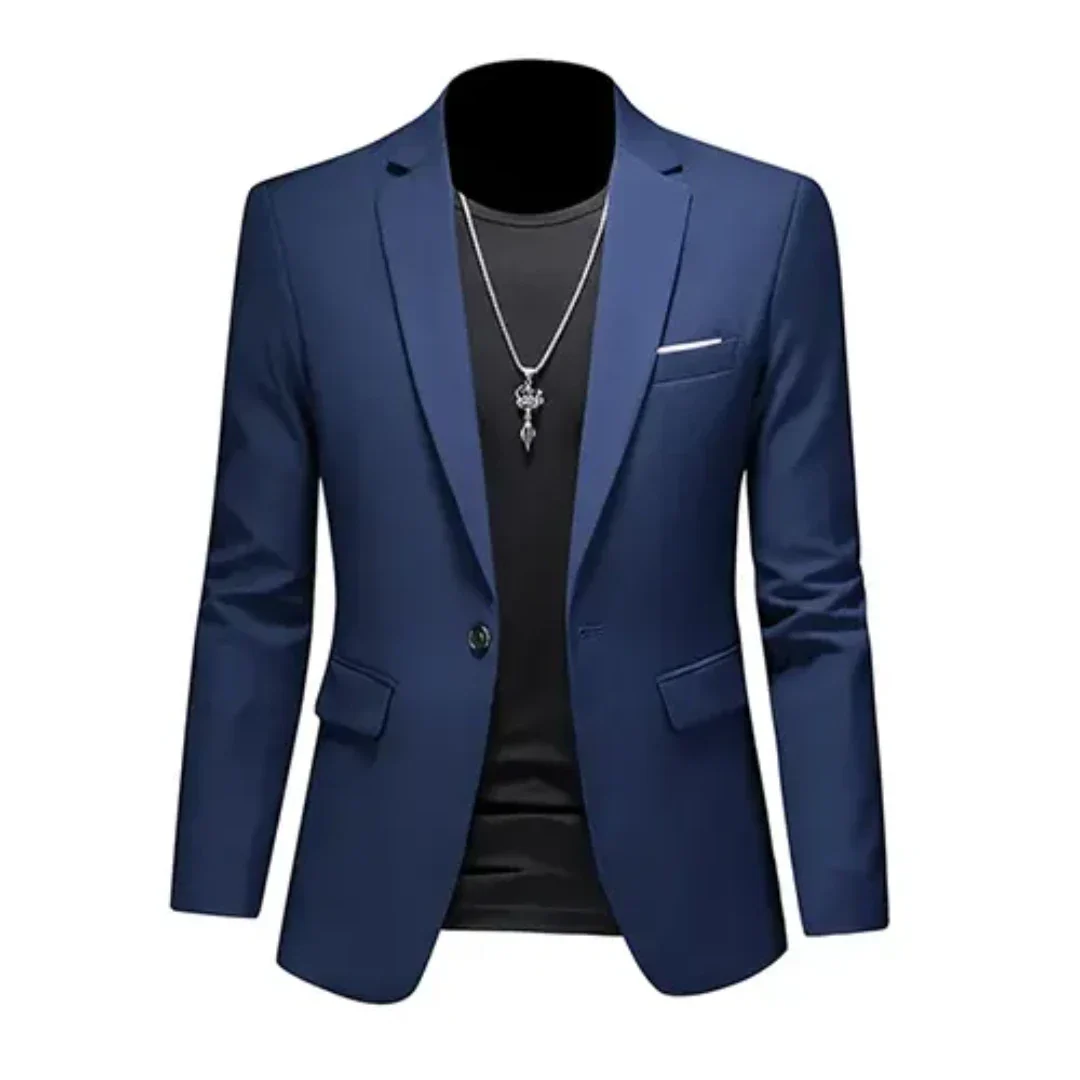 Rylander | Herren Klassisch Formeller Blazer | Langarm