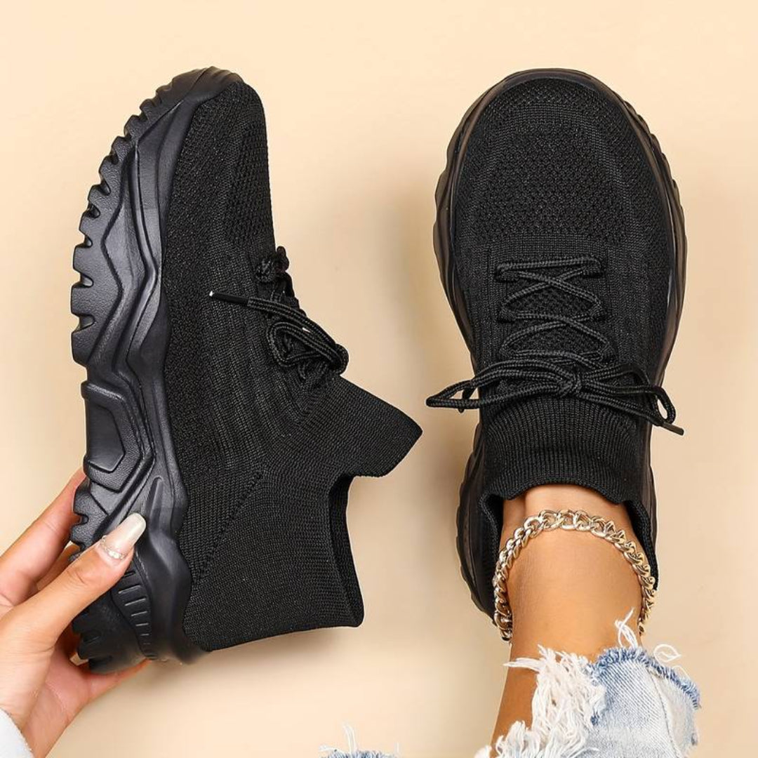 Damen Bequeme Schnürschuhe | Lässig